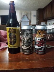 Beers used for pairings