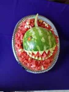 Carved Watermelon Fruit Bowl